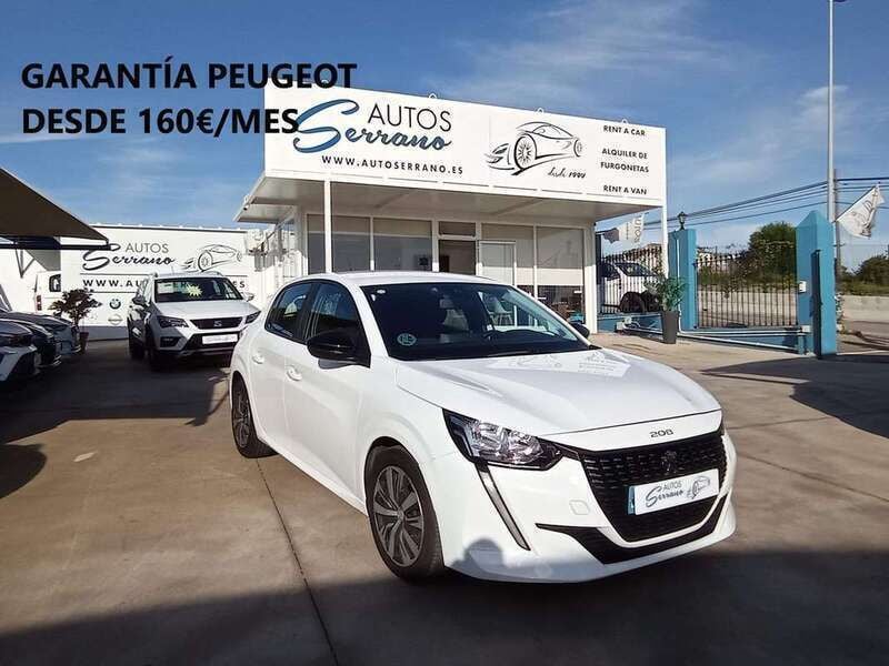Blanco Usado 2023 Peugeot 208 Active Utilitario | 12.700 € (Buen precio) - Imagen 1/4
