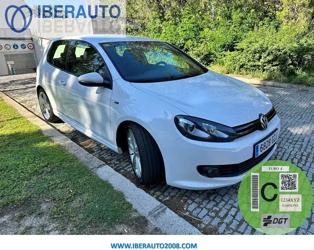 Usado VW Golf VI Sportline 160 CV (117 kW) 2010 Blanco Utilitario