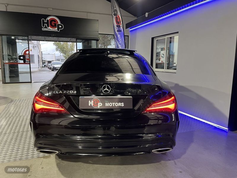 Usado Mercedes CLA220 177 CV (130 kW) 2017 Negro Berlina