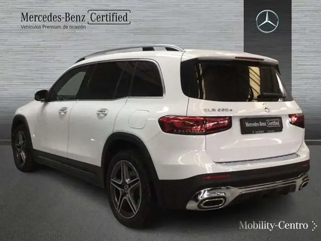 Usado Mercedes GLB220 190 CV (139 kW) 2022 Blanco SUV