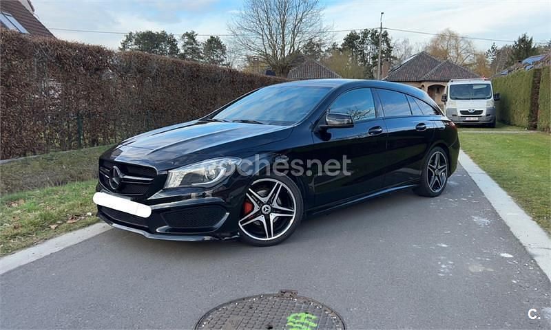 Usado Mercedes CLA220 177 CV (130 kW) 2016 Negro Berlina