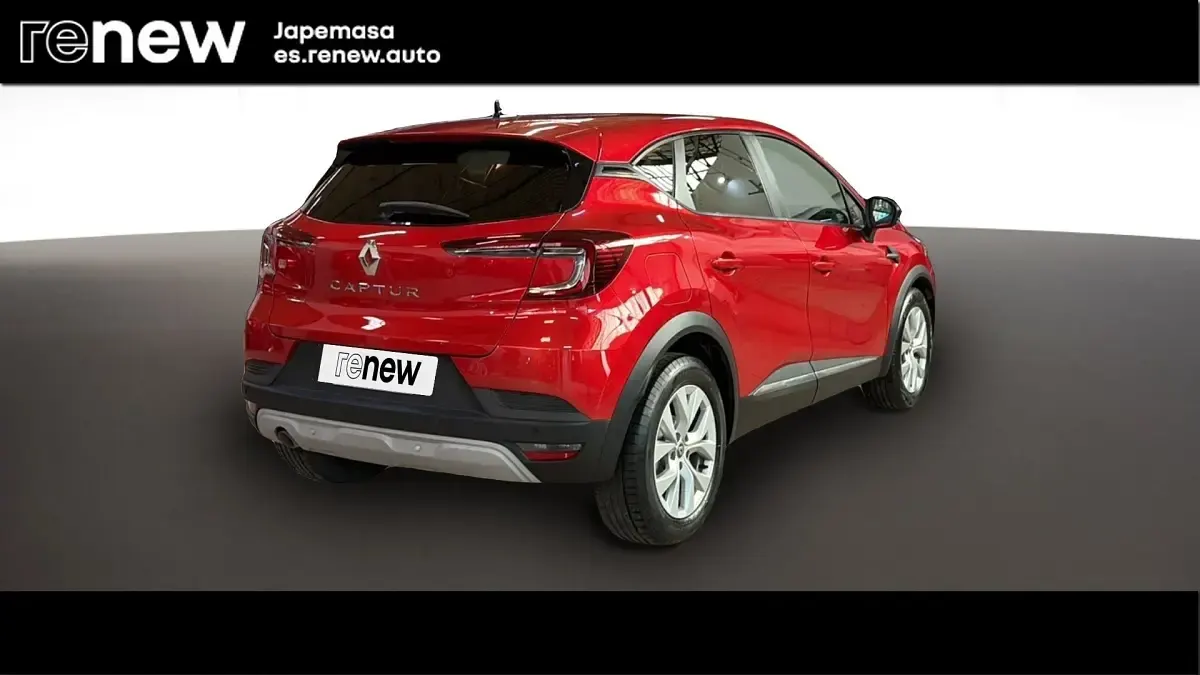 Usado Renault Captur Intens 90 CV (66 kW) 2021 Rojo deseo SUV