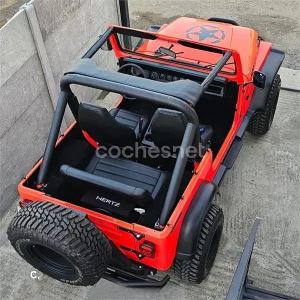 Usado Jeep Wrangler 121 CV (88 kW) 1995 Rojo SUV