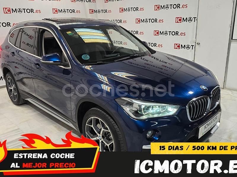 Azul Usado 2017 BMW X1 Comfort Edition SUV | 18.499 € (Precio justo) - Imagen 1/4