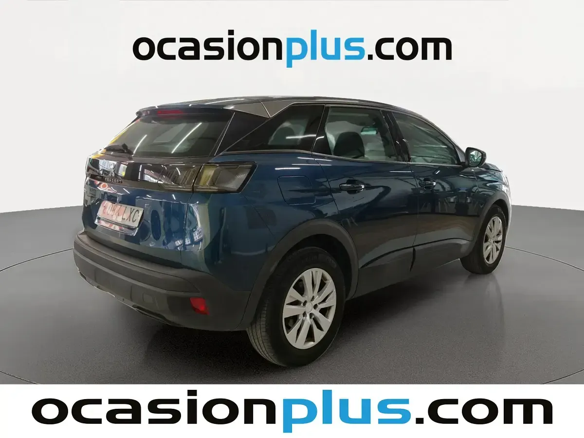 Usado Peugeot 3008 Active 131 CV (96 kW) 2022 Azul SUV