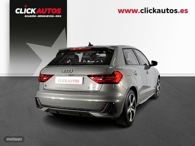 Usado Audi A1 S-Line 95 CV (69 kW) 2023 Gris Utilitario