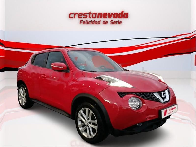 Usado Nissan Juke N-Connecta 115 CV (84 kW) 2016 Rojo SUV