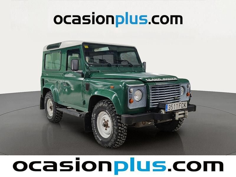 Usado Land Rover Defender S 122 CV (89 kW) 2006 Verde Familiar