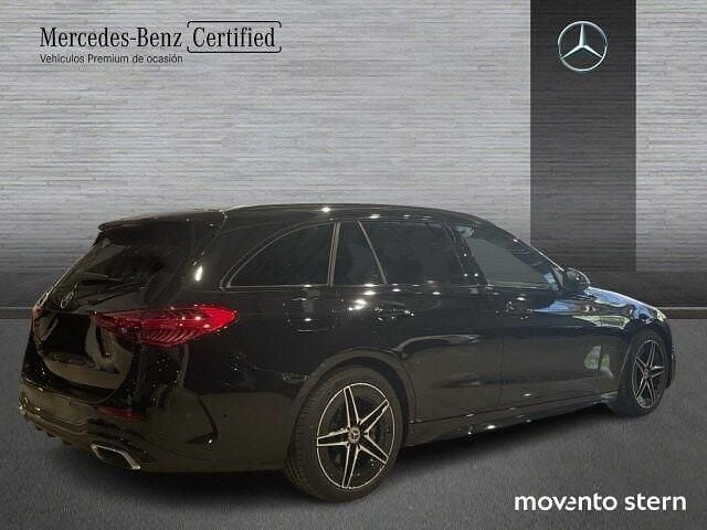 Nuevo Mercedes C220 AMG line 200 CV (147 kW) 2025 Negro Familiar
