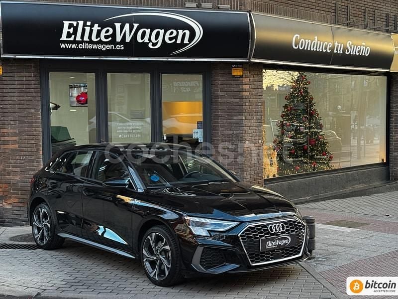Negro Usado 2024 Audi A3 S-Line Berlina | 34.990 € (Buen precio) - Imagen 1/4