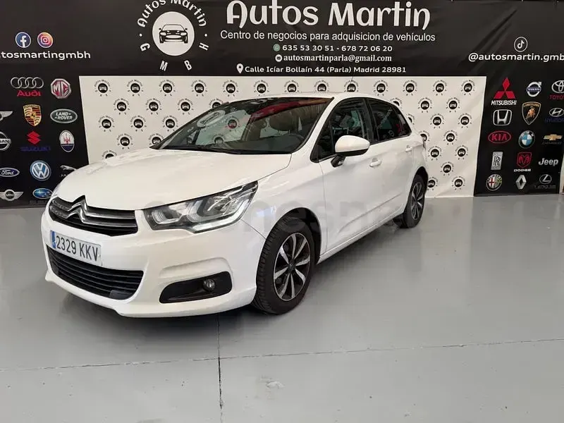 Usado Citroën C4 PureTech 110 CV (80 kW) 2018 Blanco Berlina