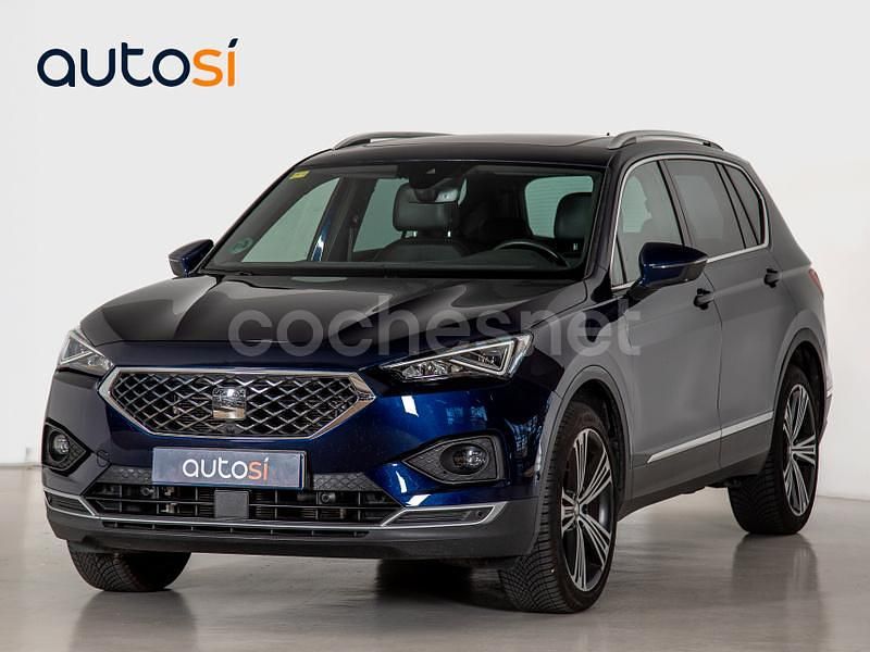 Azul Usado 2020 Seat Tarraco SUV | 29.790 € (Caro) - Imagen 1/4