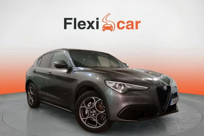 Gris Usado 2022 Alfa Romeo Stelvio Sprint SUV | 28.980 € (Precio justo) - Imagen 1/4