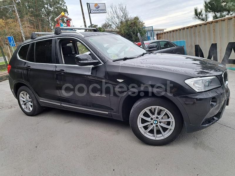 Usado BMW X3 184 CV (135 kW) 2012 Negro SUV