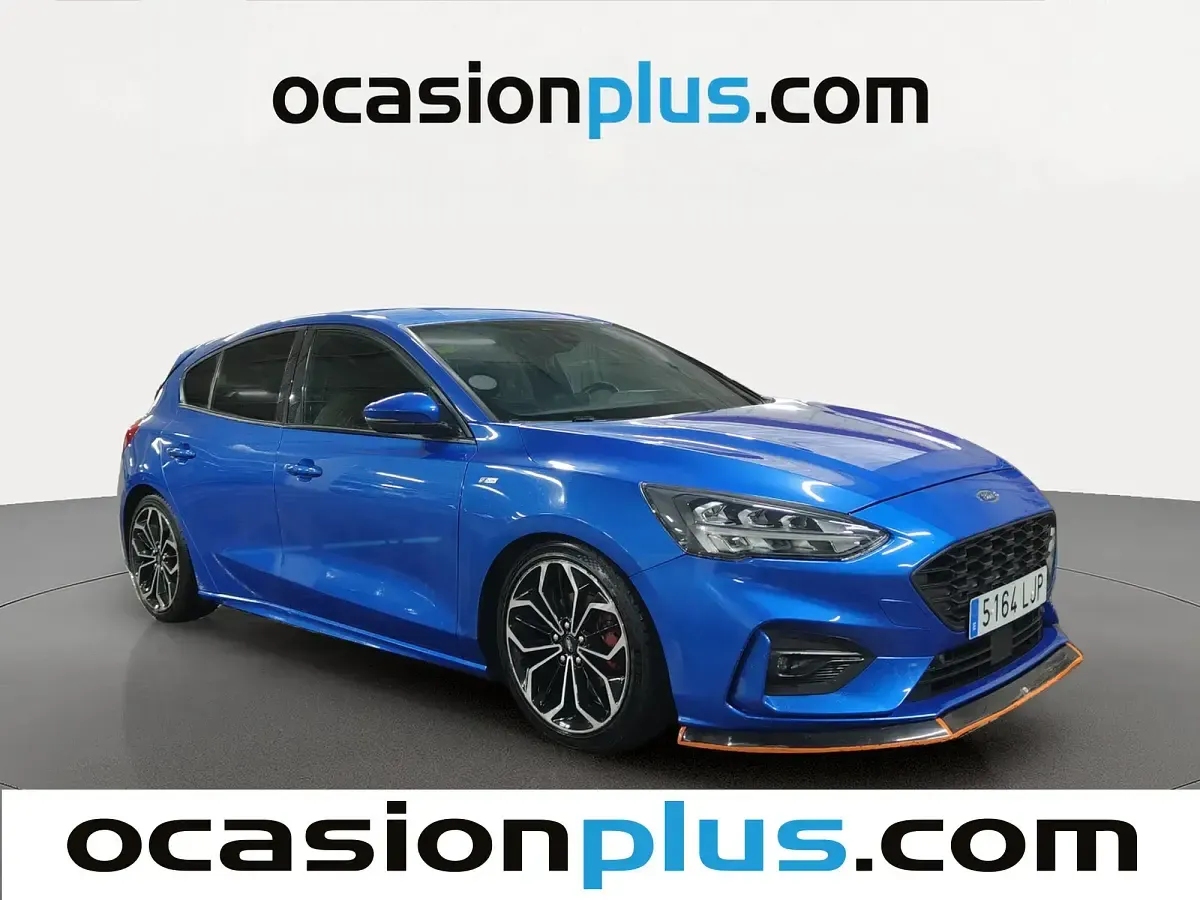 Usado Ford Focus ST-Line 125 CV (91 kW) 2020 Azul Utilitario