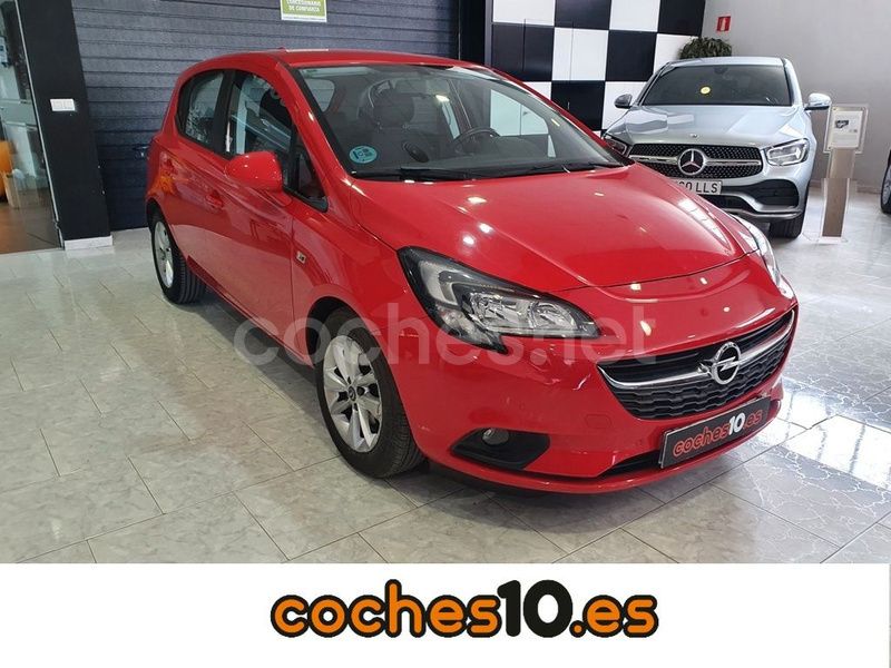 Rojo Usado 2015 Opel Corsa Selective Berlina | 8900 € (Un poco caro) - Imagen 1/4