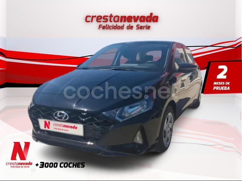 Negro Usado 2022 Hyundai i20 Berlina | 15.780 € (Precio justo) - Imagen 1/4