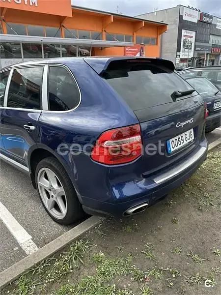 Usado Porsche Cayenne S 385 CV (283 kW) 2008 Azul SUV