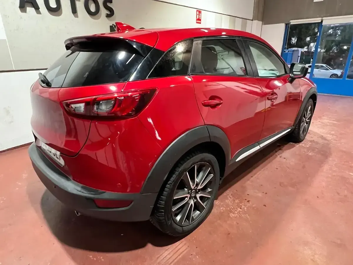 Brugt Mazda CX-3 Luxury 150 HK (110 kW) 2016 Rød SUV