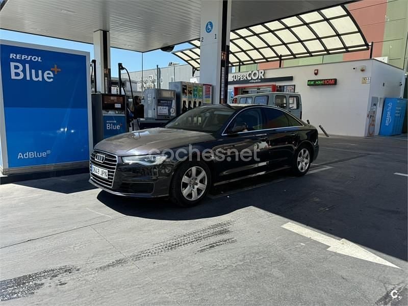 Usado Audi A6 190 CV (139 kW) 2016 Negro Berlina