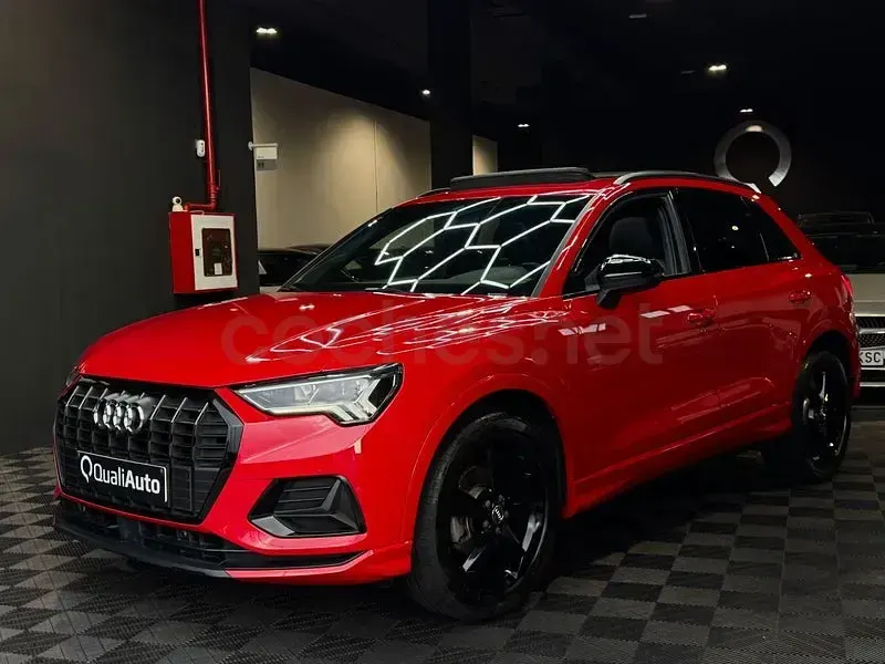 Usado Audi Q3 S-Line 150 CV (110 kW) 2021 Rojo SUV