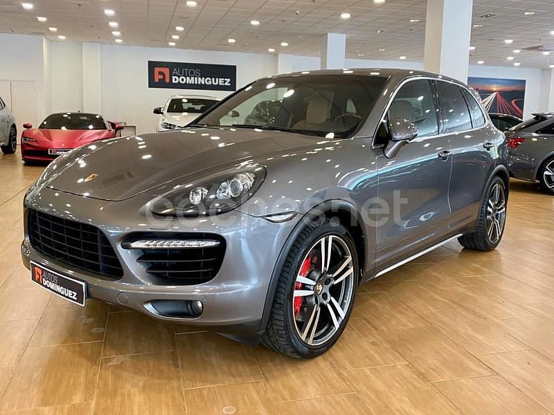 Gris Usado 2012 Porsche Cayenne Turbo SUV | 32.900 € (Precio justo) - Imagen 1/4