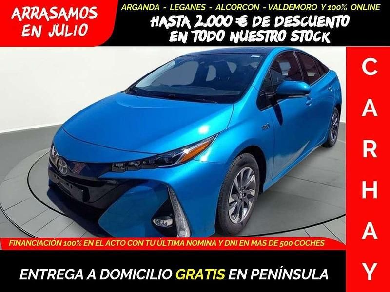 Azul Usado 2021 Toyota Prius Utilitario | 24.990 € (Caro) - Imagen 1/4