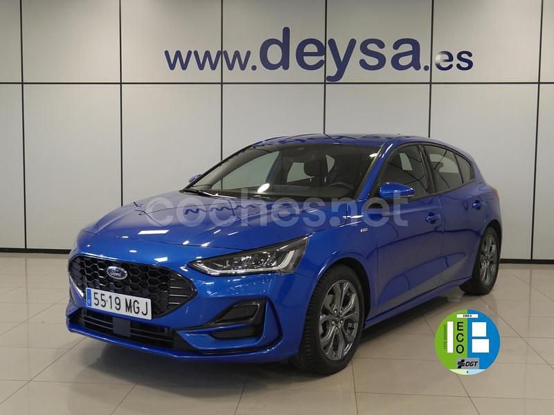 Azul Usado 2025 Ford Focus ST-Line Berlina | 18.490 € (Buen precio) - Imagen 1/4