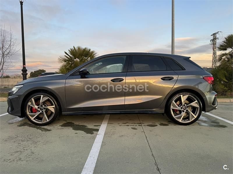 Usado Audi S3 300 CV (220 kW) 2014 Gris / plata Berlina