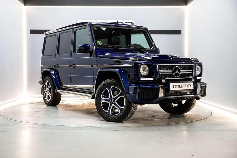 Azul Usado 2015 Mercedes G350 SUV | 55.990 € (Un poco caro) - Imagen 1/4
