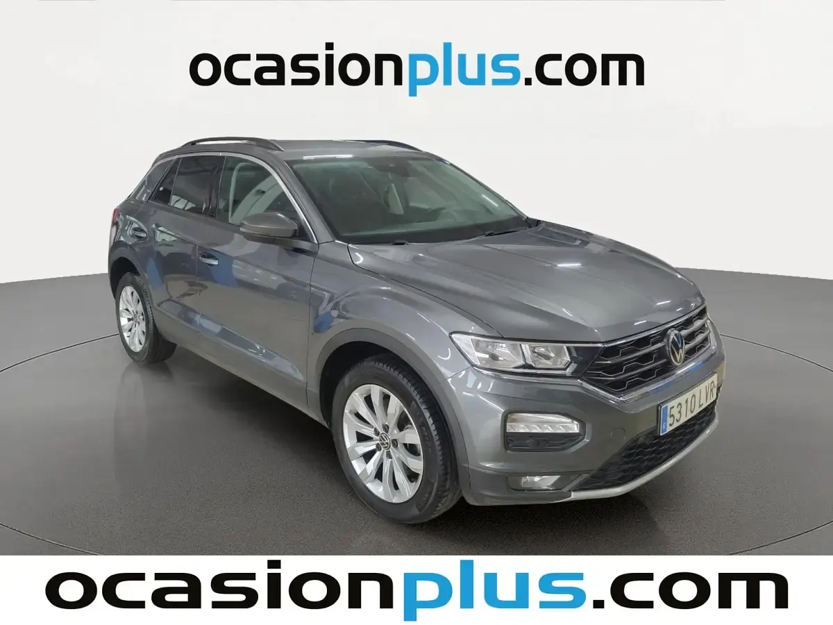 Usado VW T-Roc Advance 150 CV (110 kW) 2021 Gris SUV