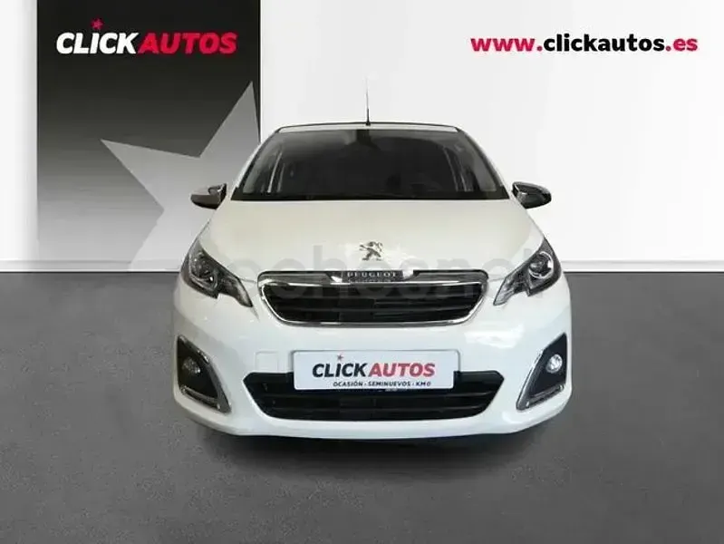 Begagnad Peugeot 108 Allure 72 HK (52 kW) 2021 Vit Sedan