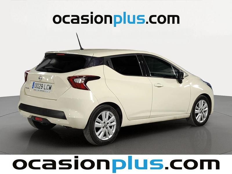 Usado Nissan Micra Acenta 101 CV (74 kW) 2019 Beige Utilitario