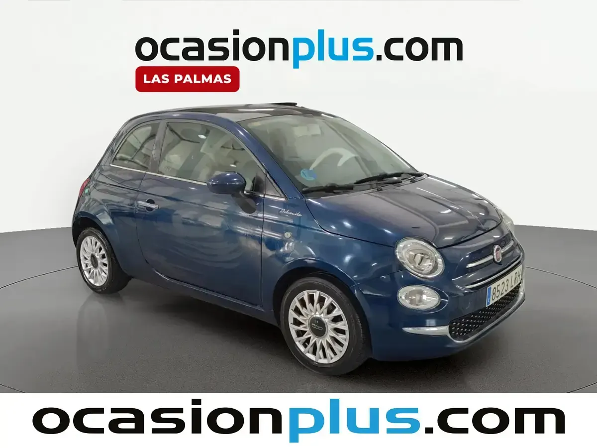 Usado Fiat 500 Dolcevita 70 CV (51 kW) 2021 Azul Utilitario