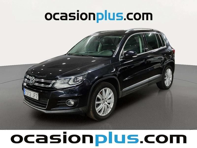 Negro Usado 2015 VW Tiguan Sportline SUV | 14.350 € (Precio justo) - Imagen 1/4