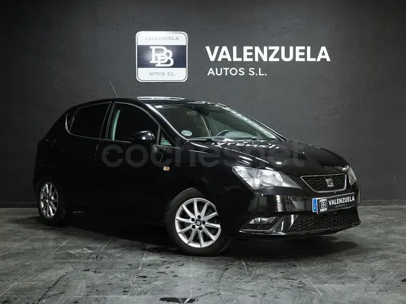 Usado Seat Ibiza Style 105 CV (77 kW) 2016 Negro Berlina