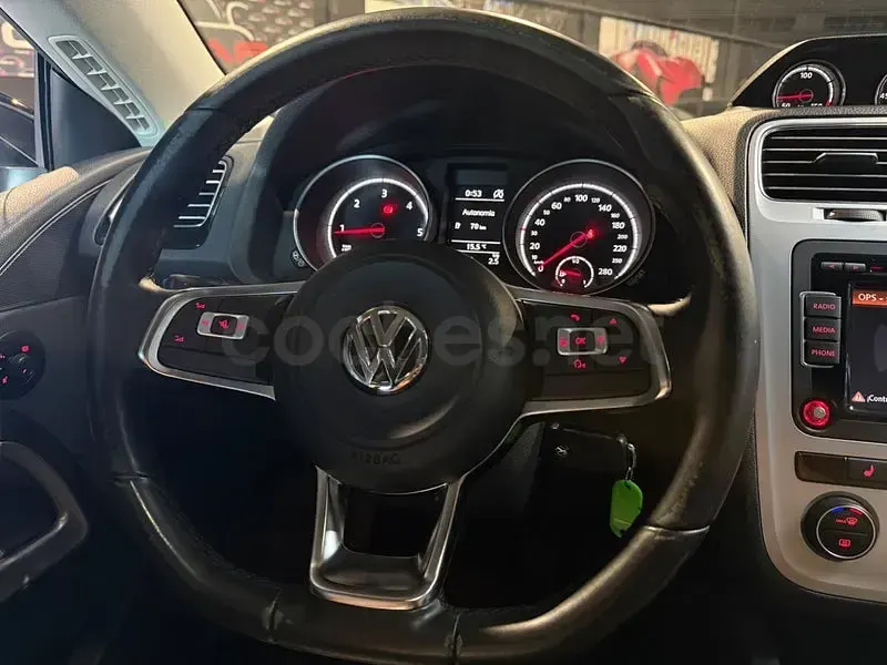 Usado VW Scirocco R-line 150 CV (110 kW) 2015 Blanco Coupe