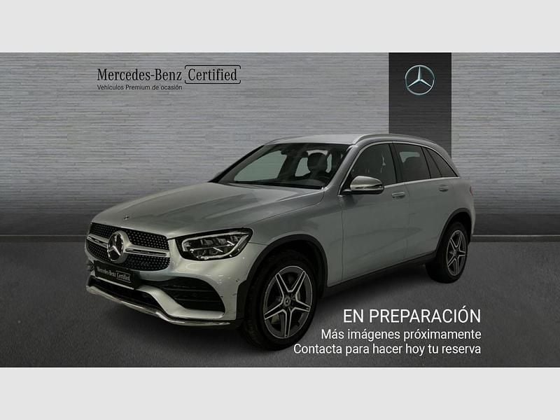 Plateado Usado 2022 Mercedes GLC220 AMG line SUV | 41.990 € (Precio justo) - Imagen 1/4