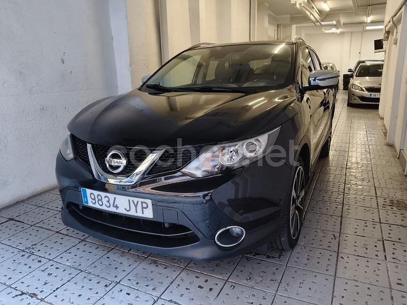 Negro Usado 2017 Nissan Qashqai Tekna SUV | 13.990 € (Buen precio) - Imagen 1/4