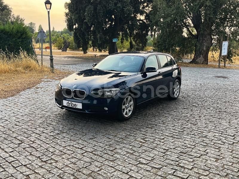 Azul Usado 2013 BMW 116 Efficient Dynamics Utilitario | 12.495 € (Precio justo) - Imagen 1/4