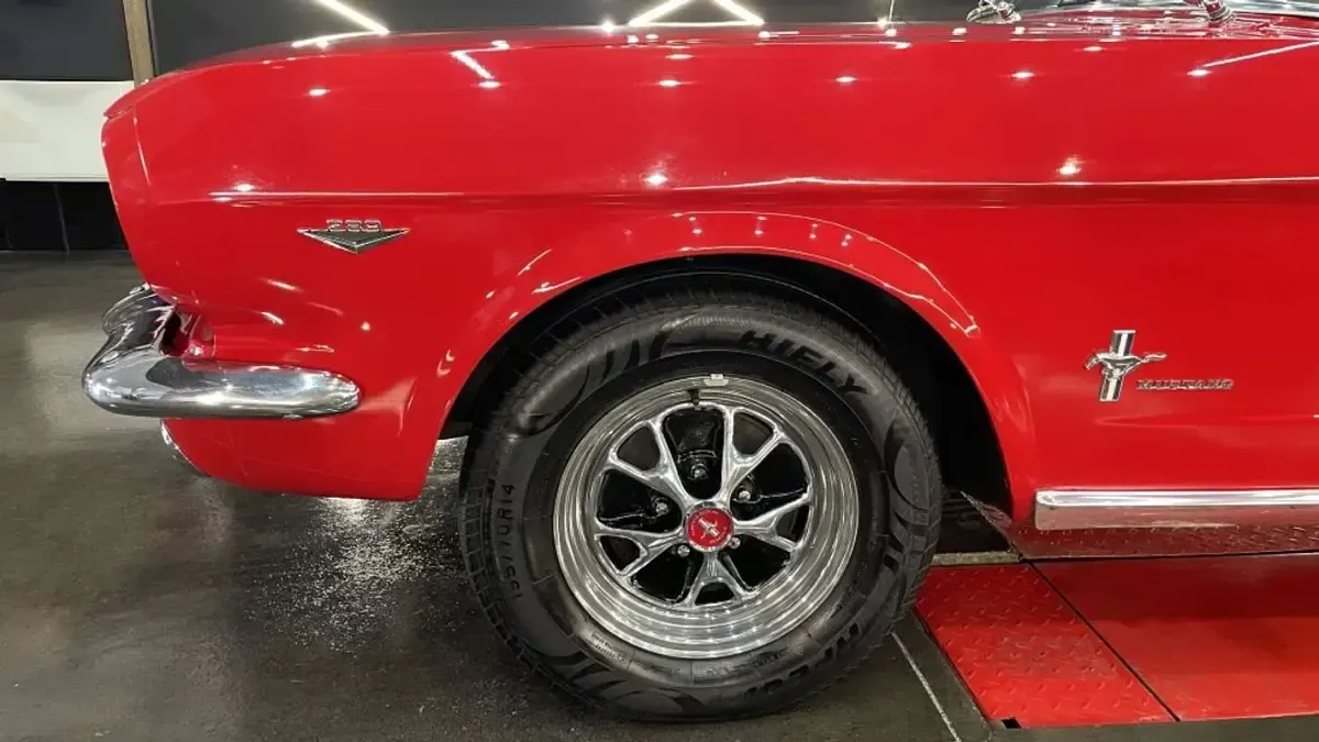Usado Ford Mustang 1965 Rojo Descapotable