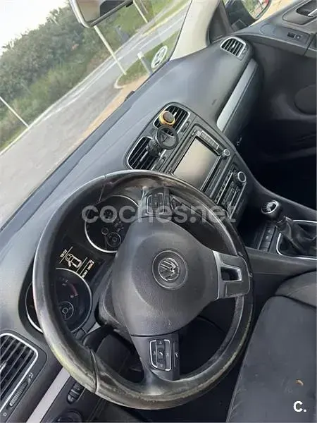Usado VW Golf VI Sport 140 CV (102 kW) 2009 Negro Berlina
