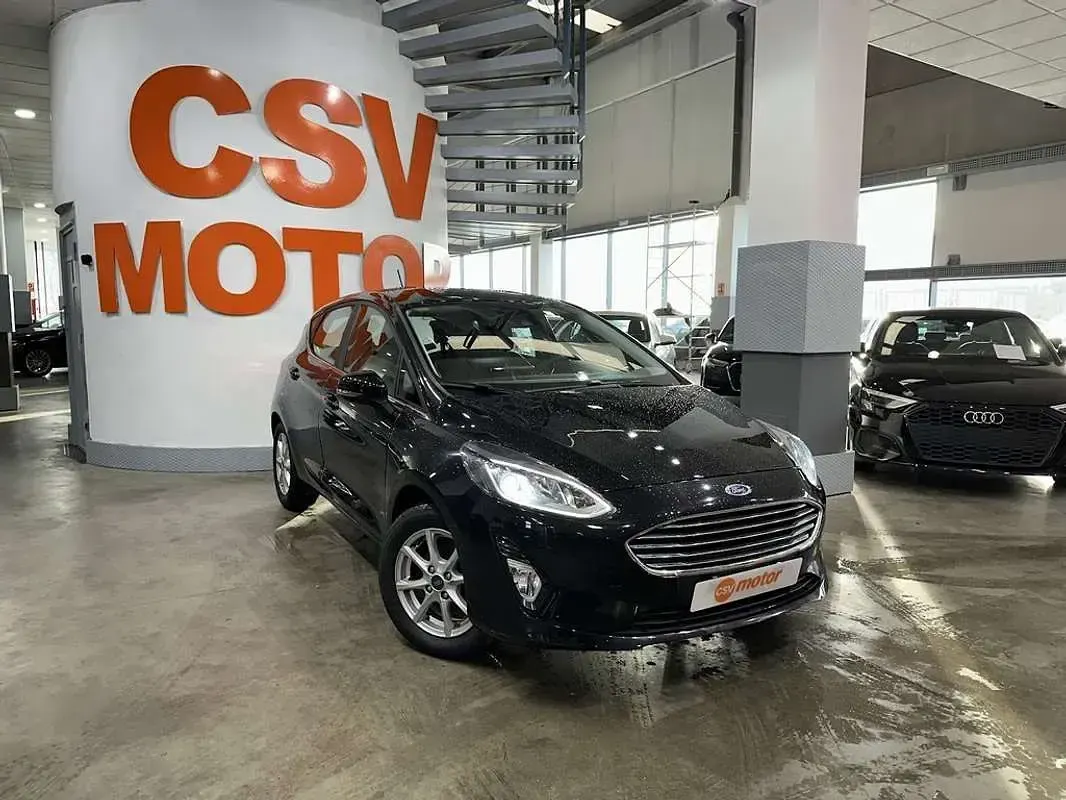 Usado Ford Fiesta Titanium 101 CV (74 kW) 2021 Negro Utilitario