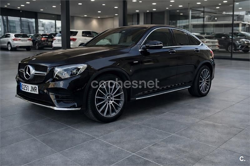 Usado Mercedes GLC250 204 CV (150 kW) 2017 Negro Coupe