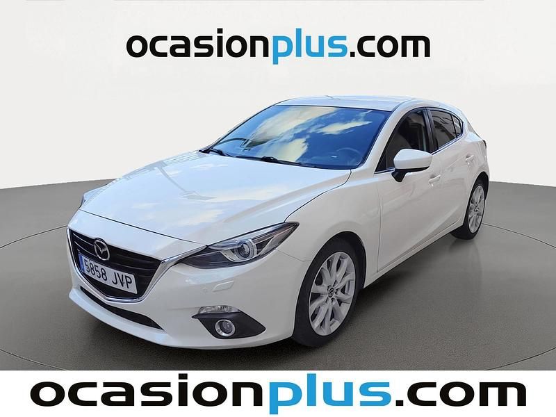 Käytetty Mazda 3 Luxury 150 HP (110 kW) 2016 Valkoinen Viistoperä