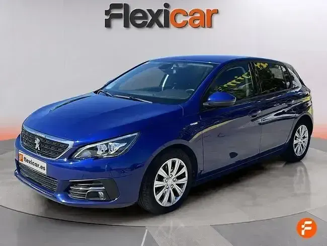 Usado Peugeot 308 Access 130 CV (95 kW) 2020 Azul Berlina
