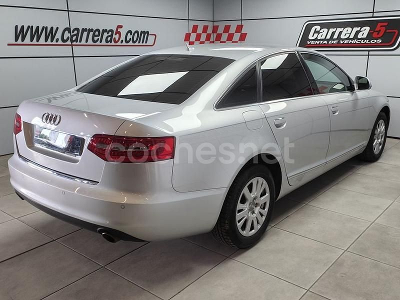 Usado Audi A6 190 CV (139 kW) 2009 Gris / plata Berlina