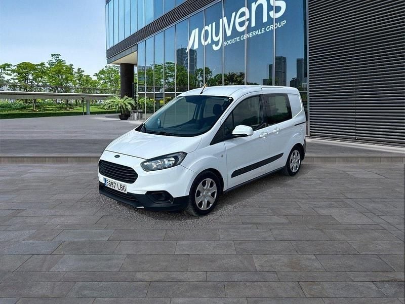 Blanco Usado 2019 Ford Transit Trend Familiar | 14.500 € (Precio justo) - Imagen 1/4