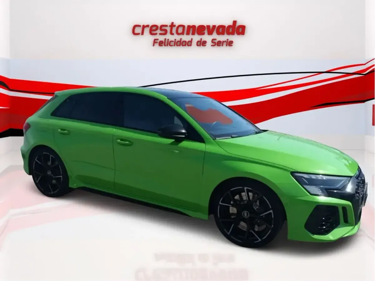 Usado Audi RS3 Sportback Premium 400 CV (294 kW) 2023 Verde Utilitario