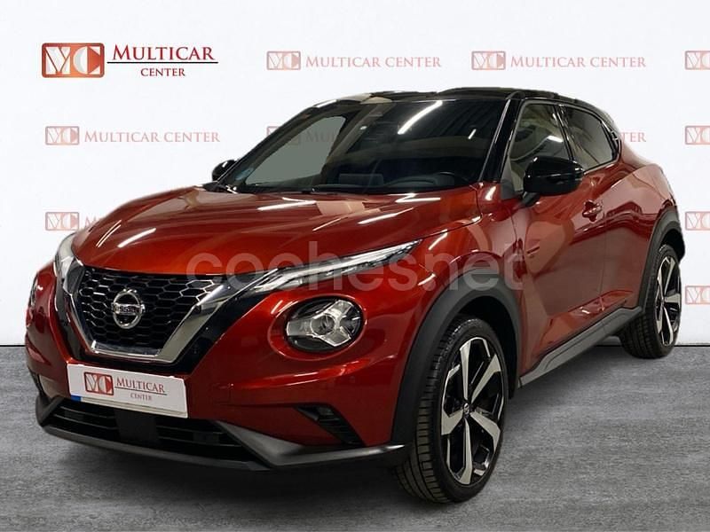 Rojo Usado 2021 Nissan Juke Tekna SUV | 17.900 € (Precio justo) - Imagen 1/4